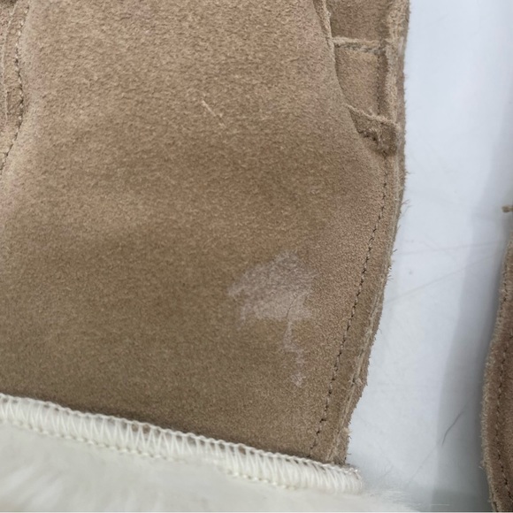 Brookestone Brown Suede Mittens - Picture 4 of 7